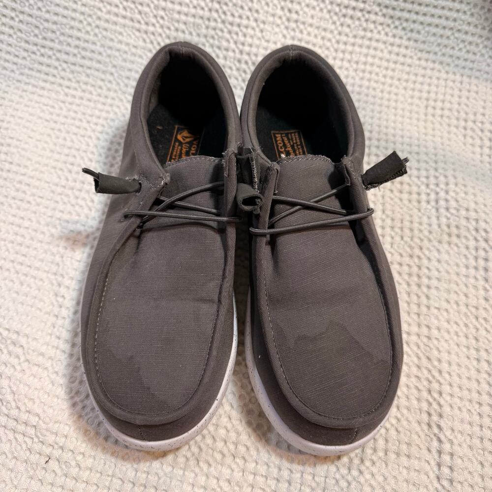 Volcom Workwear Composite Toe Canvas Slip Resistant Safety Toe Shoe Womens 7